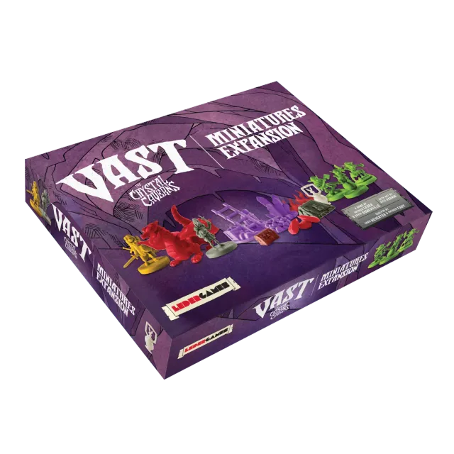 Leder Games Vast Crystal Caverns Miniaturen Figuren