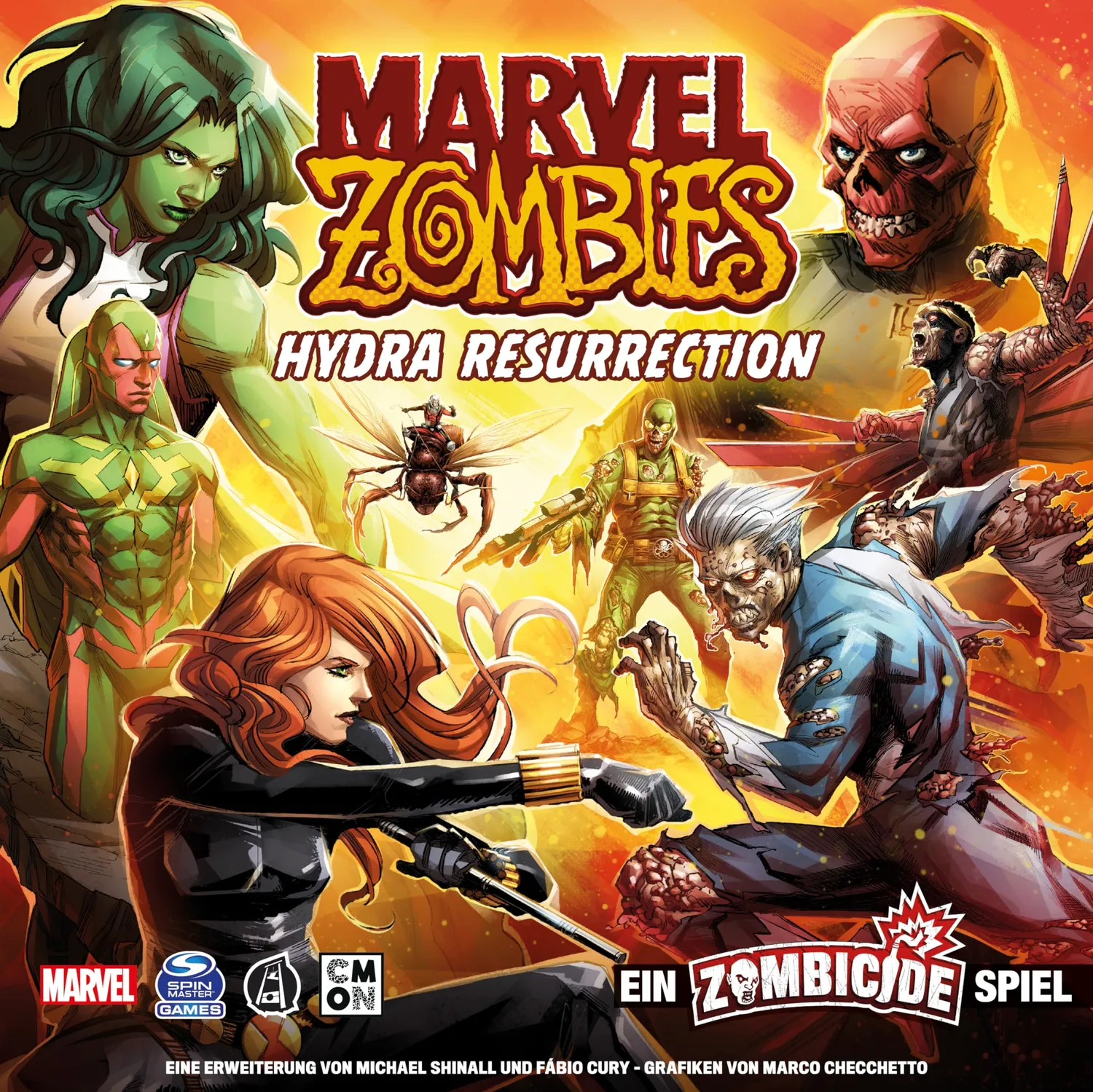 CMON Marvel Zombies Hydra Resurrection Erweiterung Deutsch
