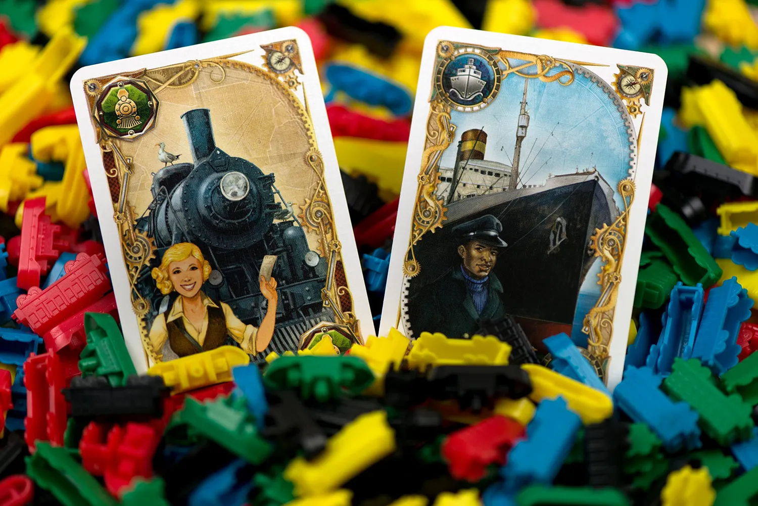 Asmodee Zug um Zug Weltreise Brettspiel deutsch Familie