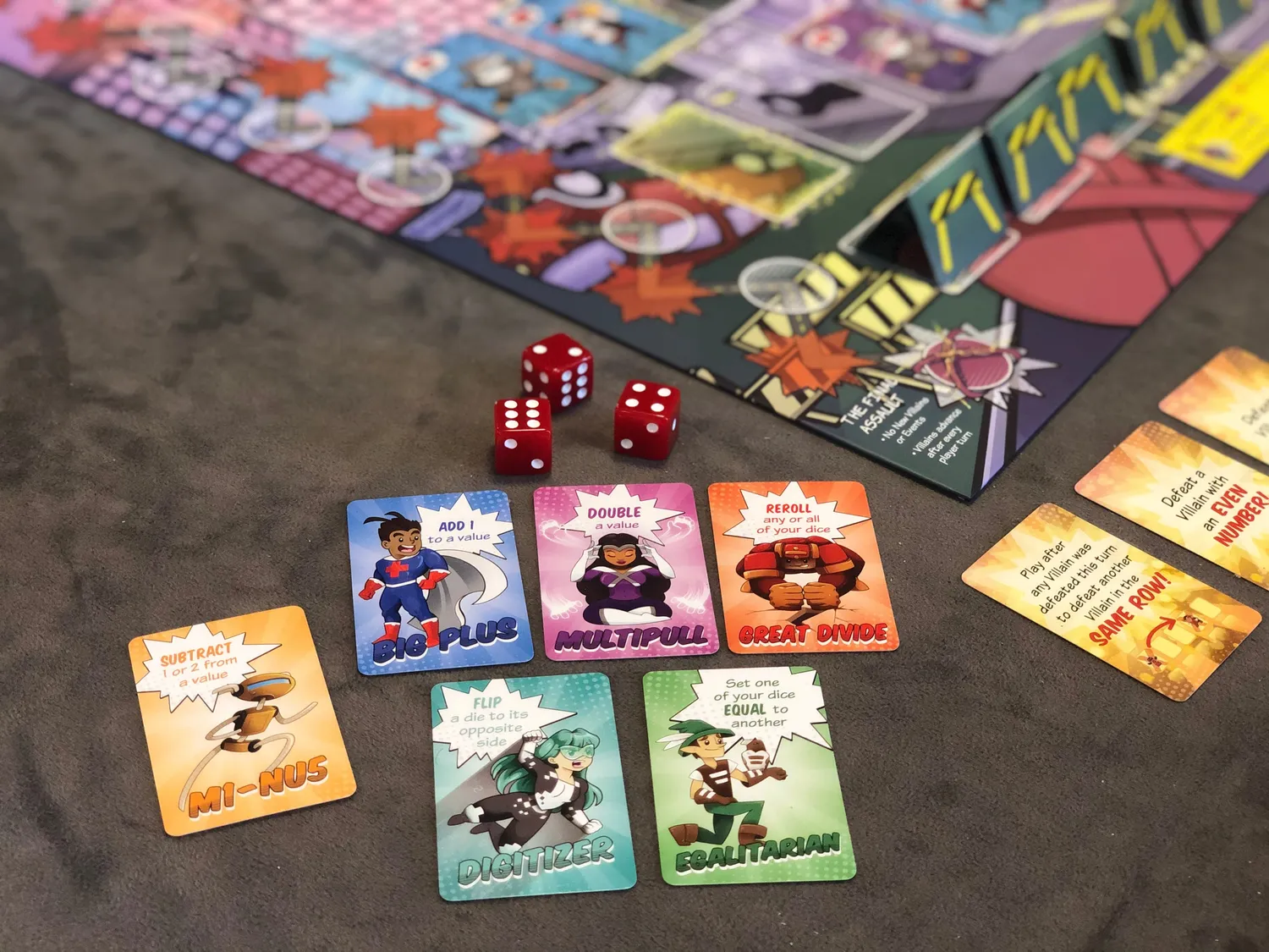 Genius Games Outnumbered Brettspiel Helden Mathe