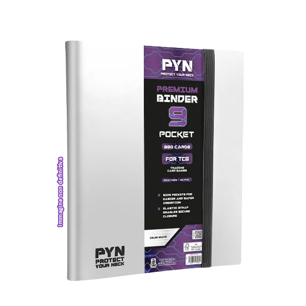 Cranio PYN Premium Binder 9 Pocket Hellblau 360 Karten