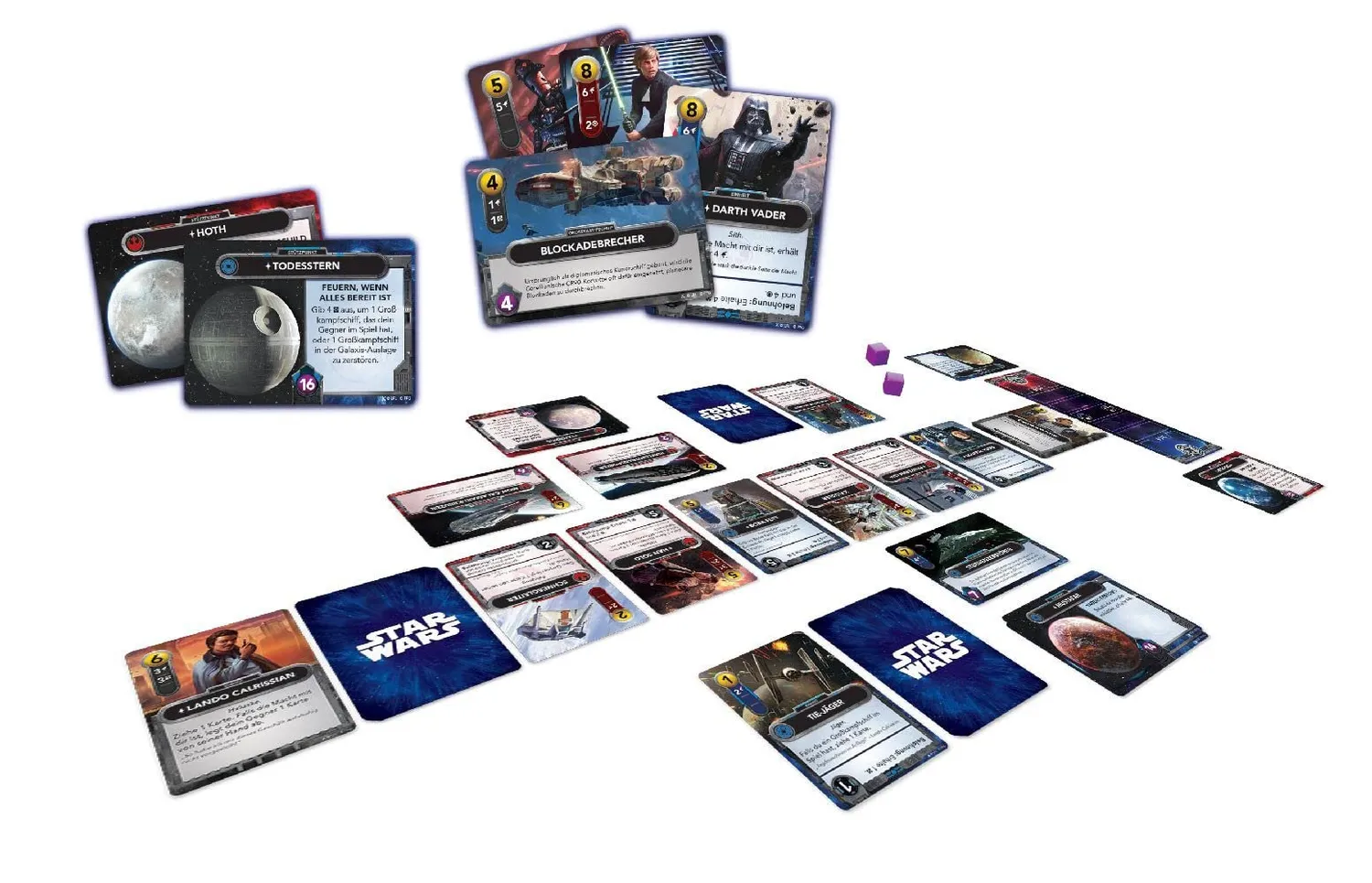 Star Wars The Deckbuilding Game Kartenspiel Deutsch 2 Spieler