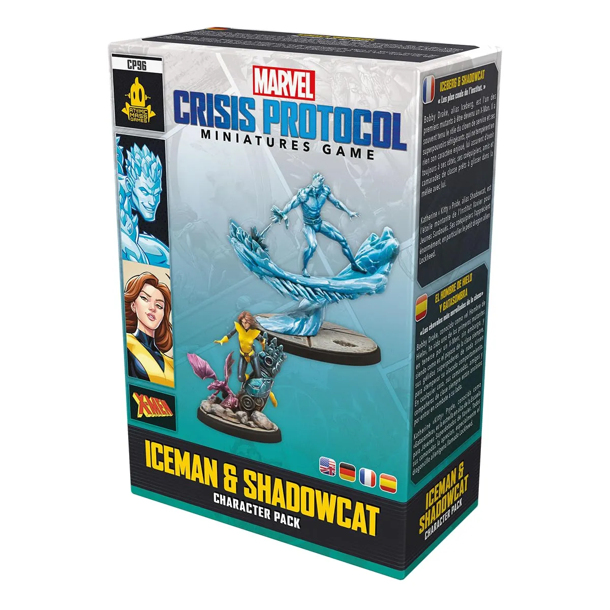 Atomic Mass Games Marvel Crisis Protocol Iceman Shadowcat Pack