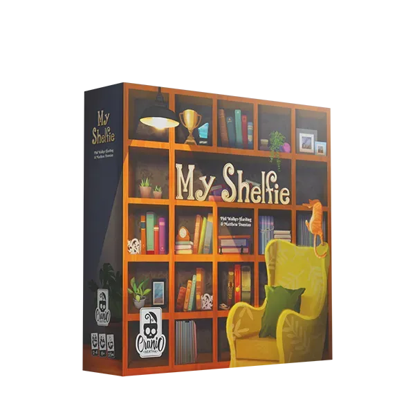 Cranio My Shelfie Brettspiel Bibliothek-Aufbau