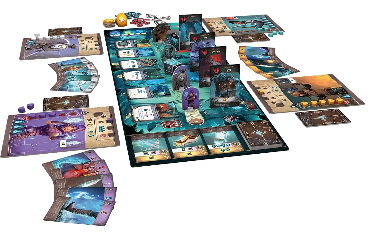 Asmodee Dungeon Legends Kennerspiel Deckbuilding Deutsch
