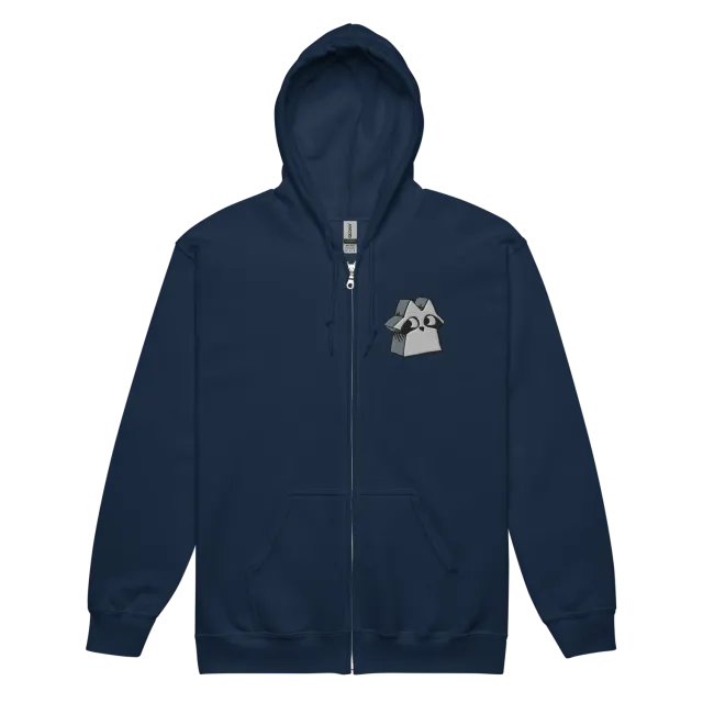 Leder Games Root Vagabond Zip Hoodie navy L Baumwolle