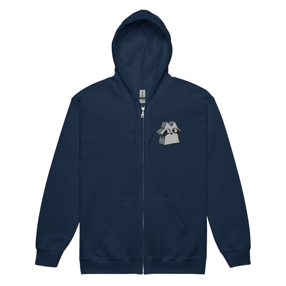 Leder Games Root Vagabond Zip Hoodie navy L Baumwolle