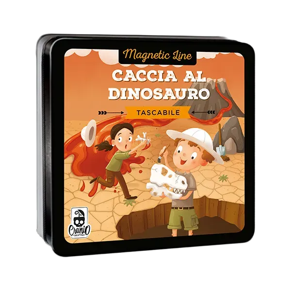 Cranio Magnetic Line Dinosaurier-Jagd Reisespiel