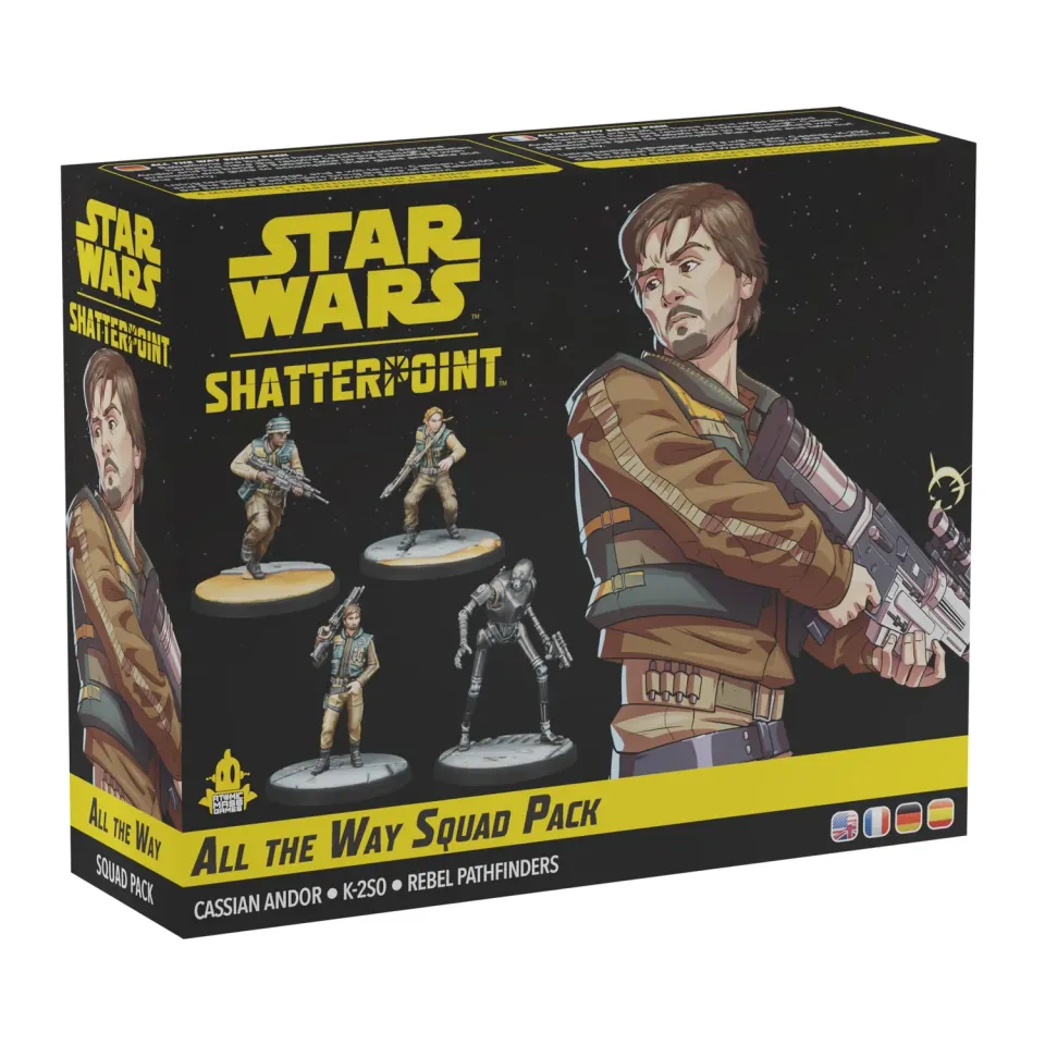 Star Wars Shatterpoint All the Way Squad-Pack Deutsch Cassian