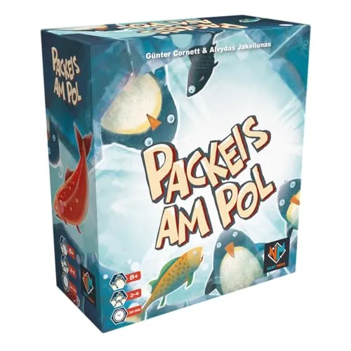 Asmodee Packeis am Pol Familienspiel Auflage 2026 Deutsch