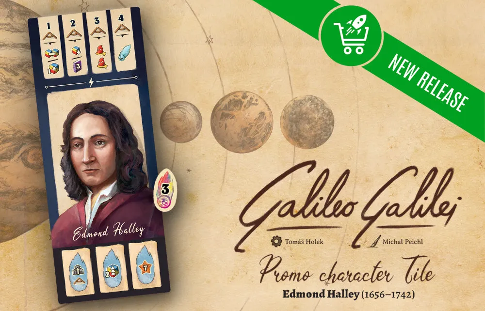 Capstone Galileo Galilei Edmond Halley Promo Erweiterung