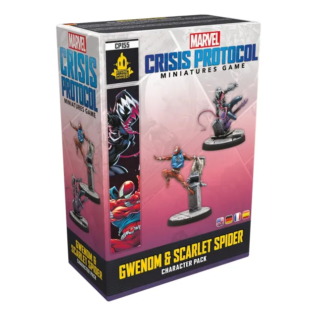 Atomic Mass Games Marvel Crisis Protocol Gwenom & Scarlet Spider Erweiterung