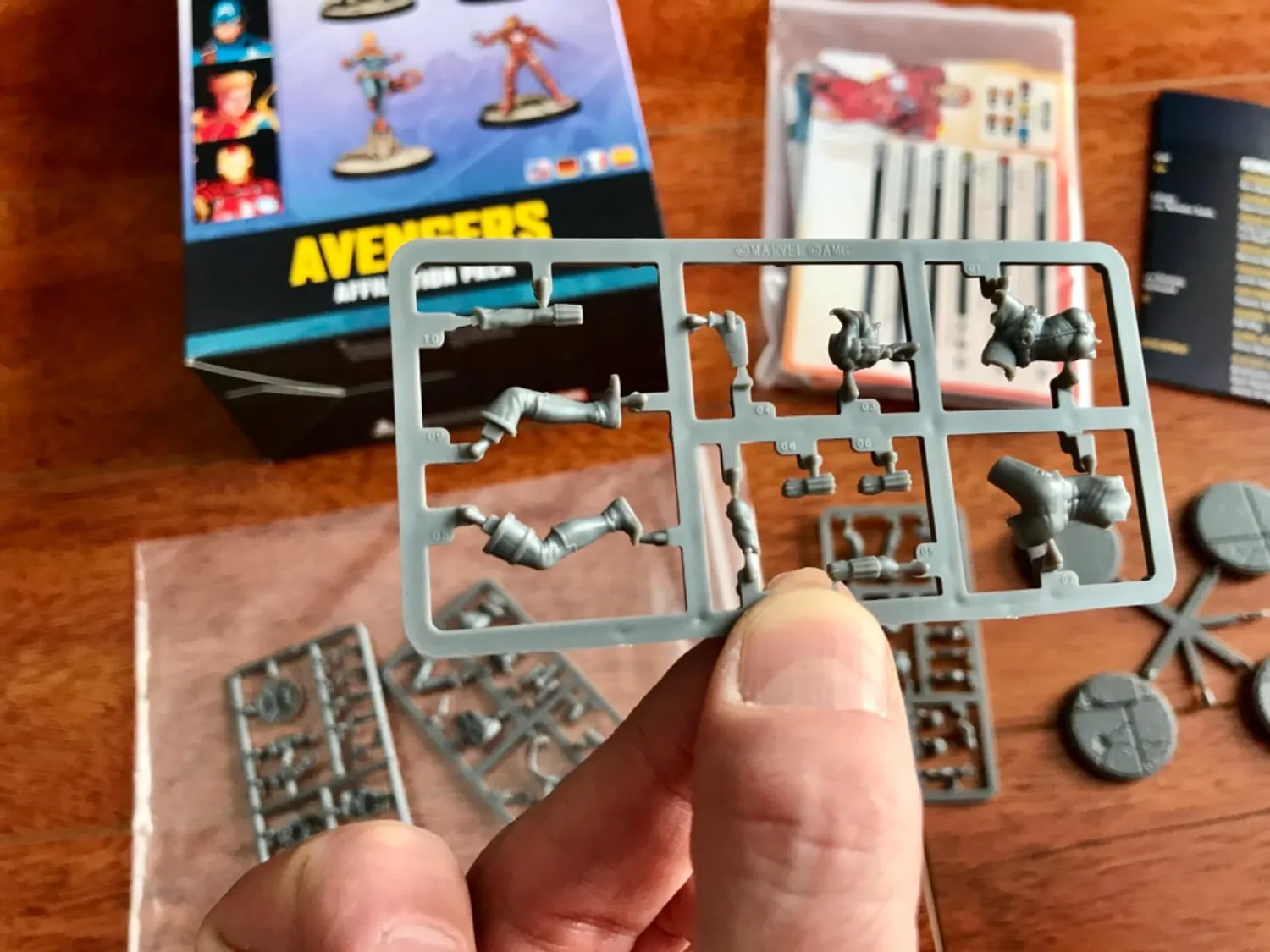 Asmodee Marvel Crisis Protocol Avengers Affiliation Pack Tabletop