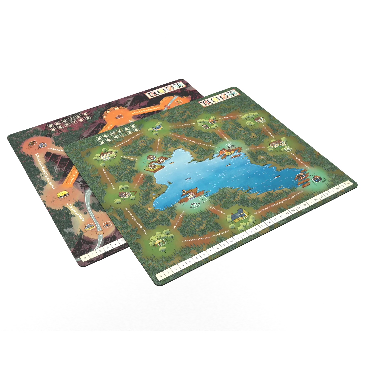 Leder Games Root Mountain/Lake Spielmatte Neopren