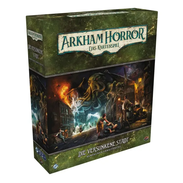 Arkham Horror Das Kartenspiel Versunkene Stadt Kampagne