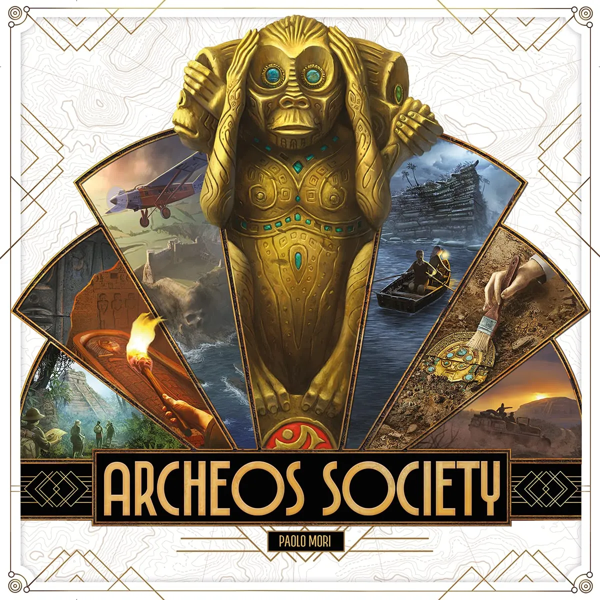 Space Cowboys Archeos Society Kennerspiel Expedition Deutsch