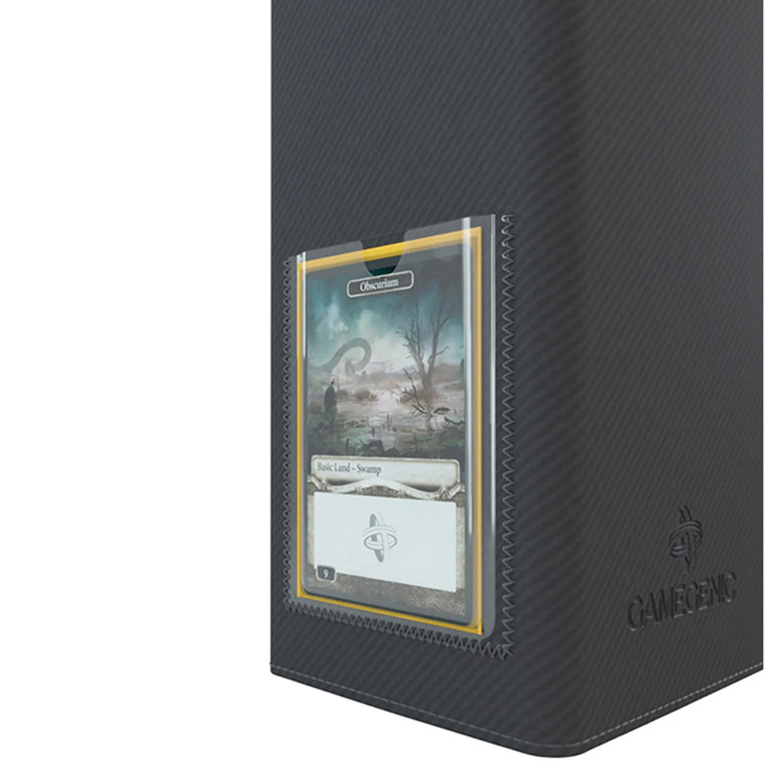 Gamegenic Prime Ring-Binder Playset Ordner Schwarz 12-24 Taschen