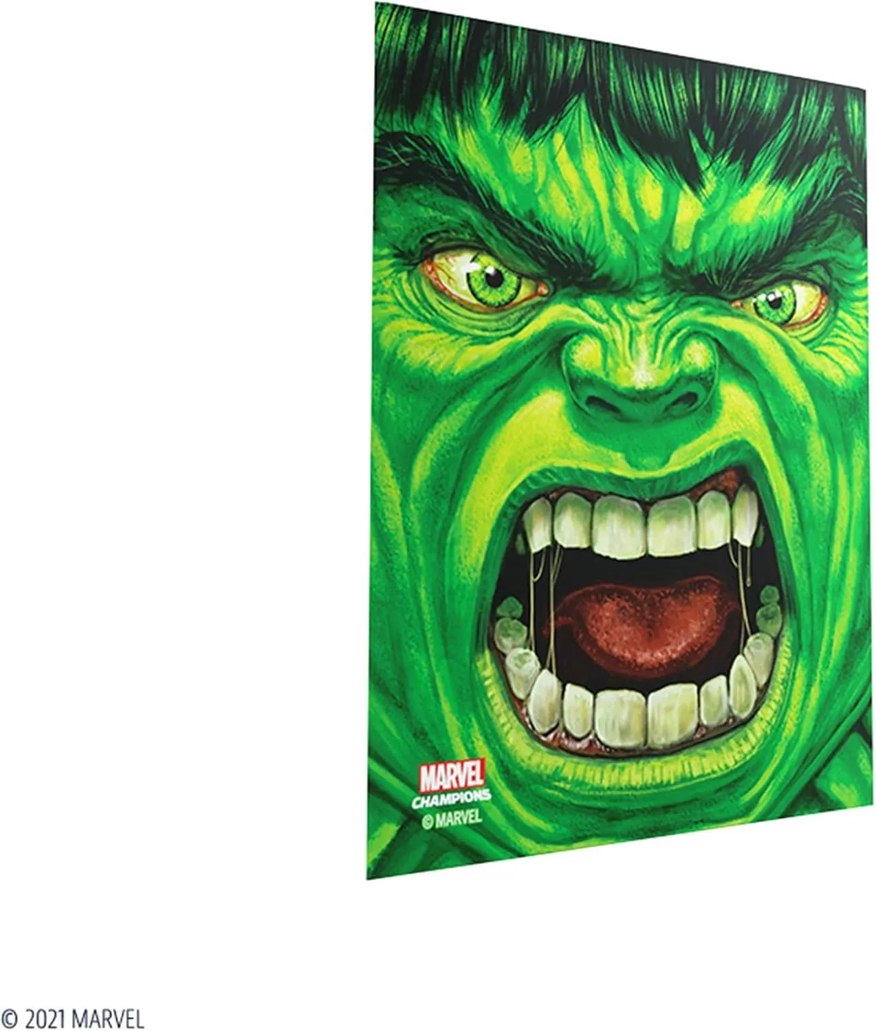 Gamegenic Marvel Champions Hulk Art Sleeves Kartenhüllen 50er matt