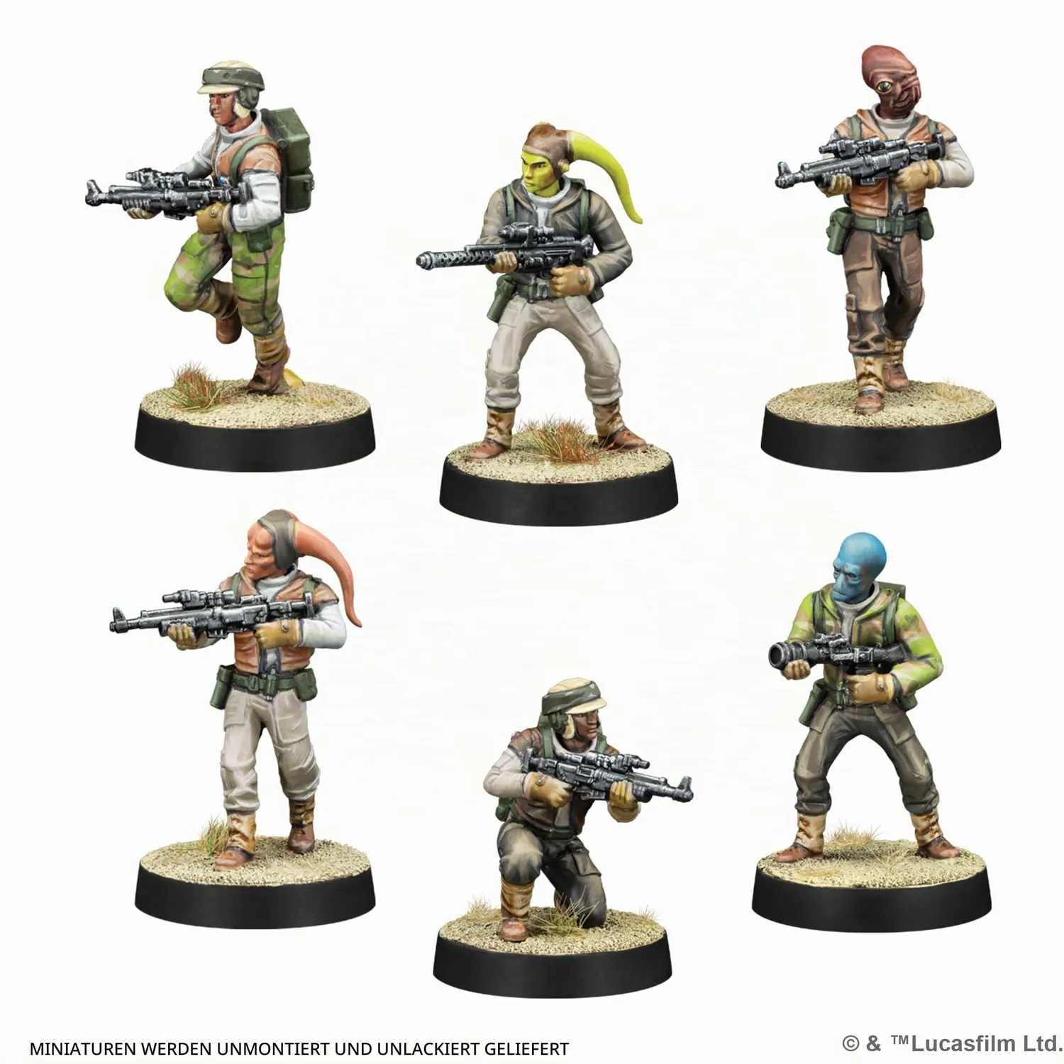 Asmodee Star Wars Legion Rebel Troopers Rebellentruppen Erweiterung Deutsch
