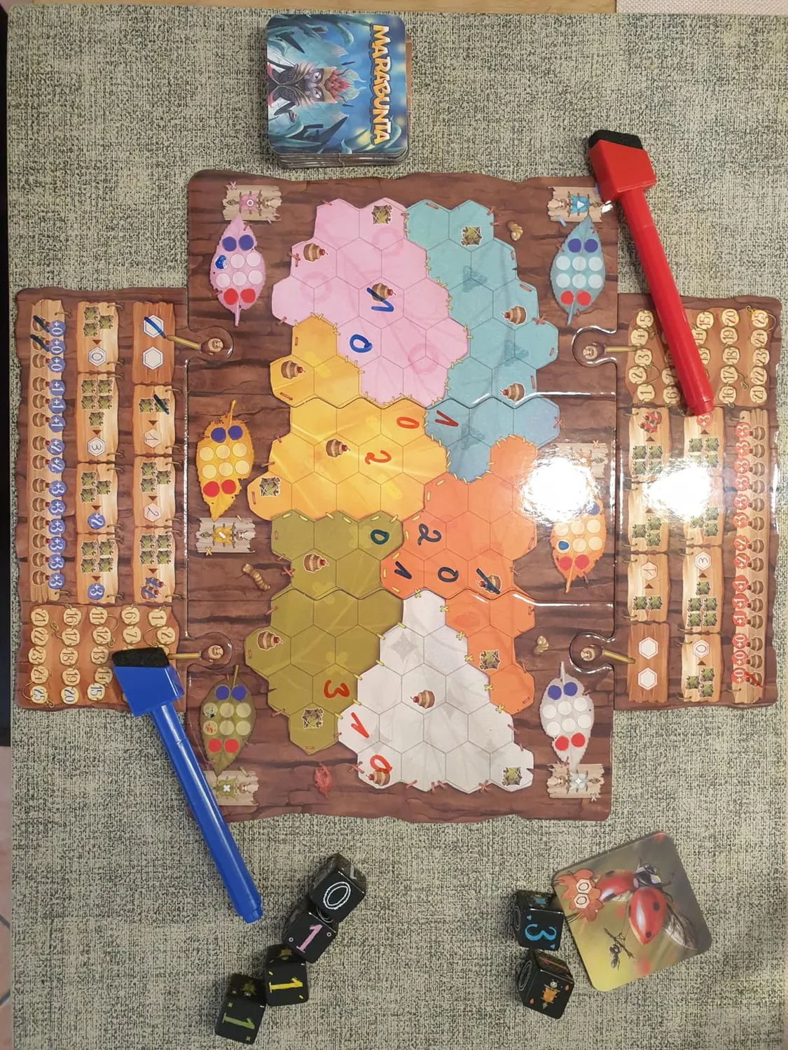 Space Cowboys Marabunta Familienspiel Brettspiel 2 Spieler