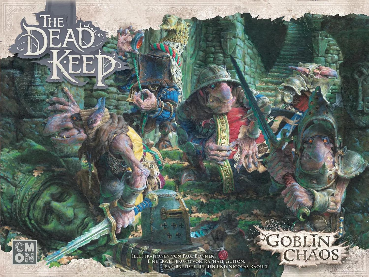 CMON The Dead Keep Goblin Chaos Deluxe Erweiterung Deutsch