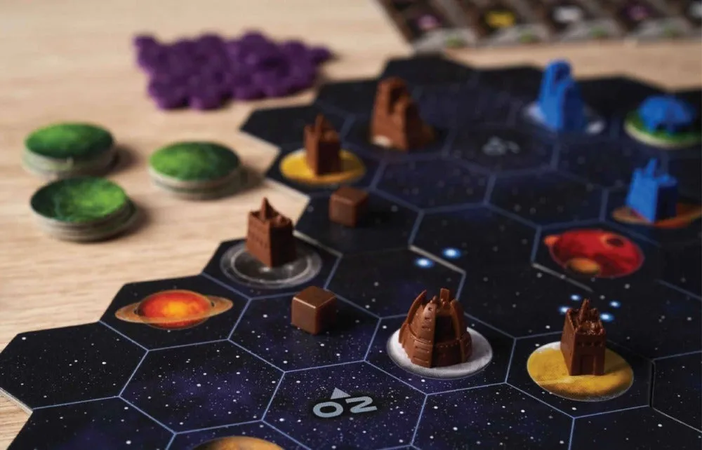 Capstone Games Gaia Project Brettspiel Basisspiel Strategiespiel