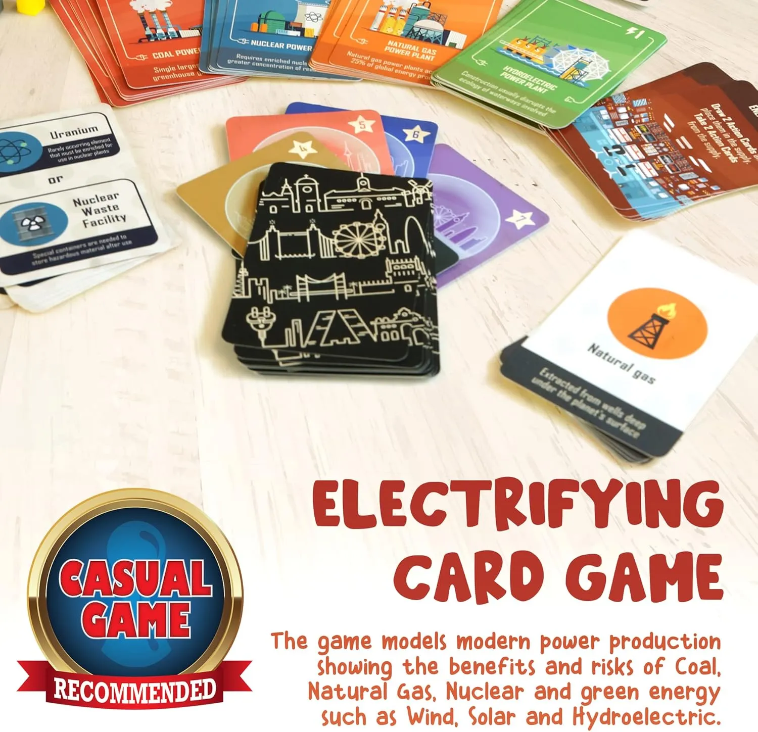 Genius Games Power Failure Kartenspiel Energie 2-4