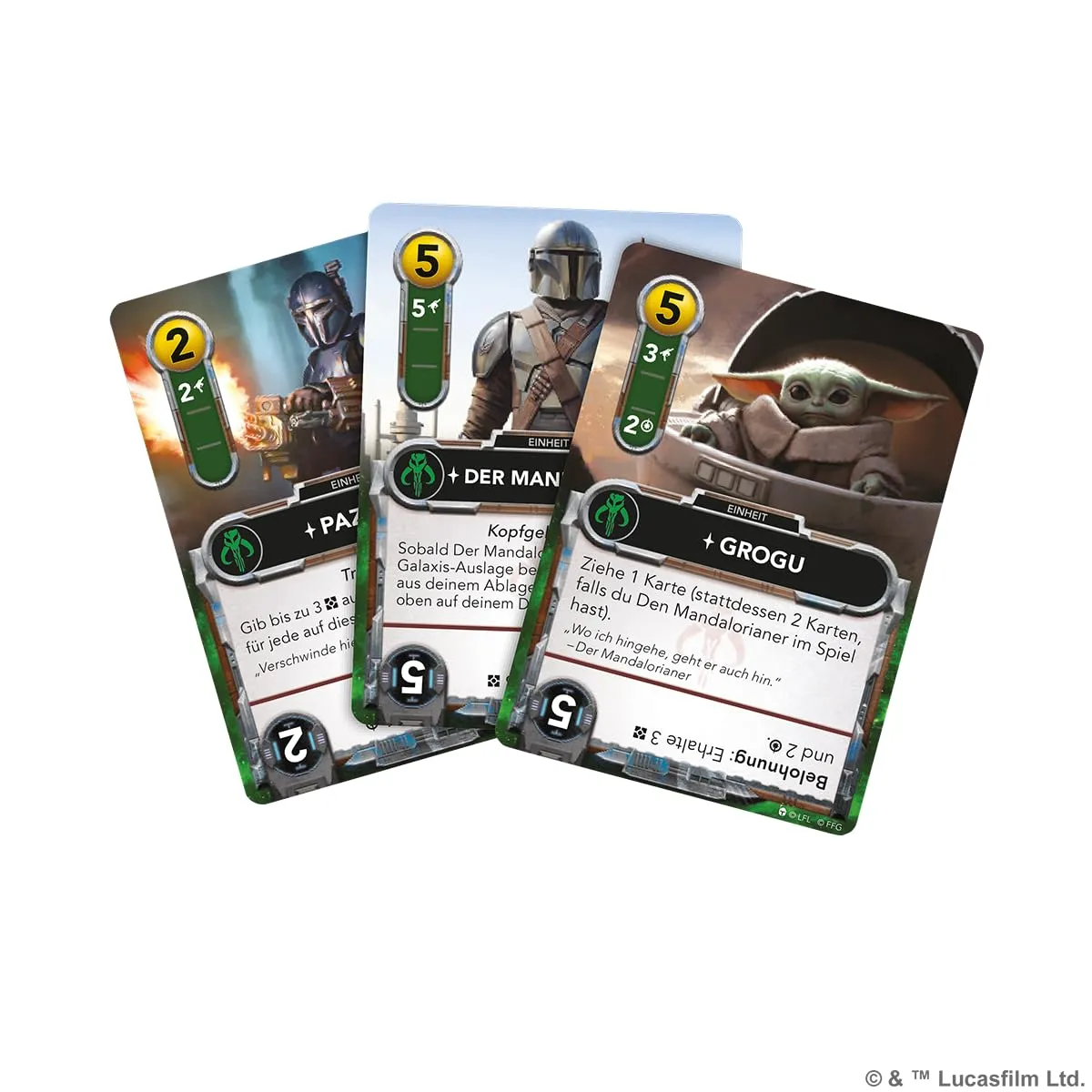 Asmodee Star Wars Deckbuilding Mandalorian Erweiterung 3 Spieler