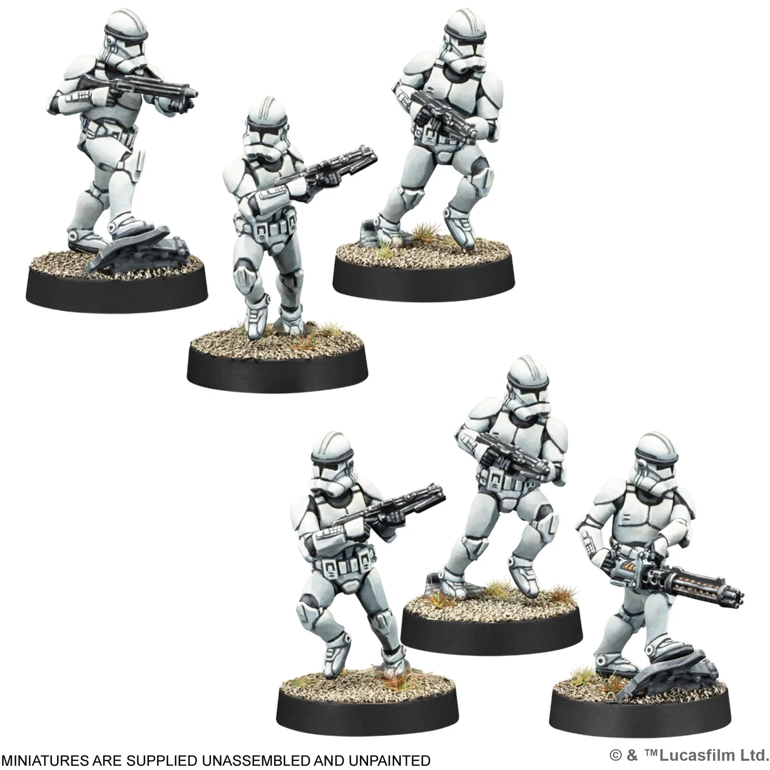 Star Wars Legion Clone Trooper Infantry Tabletop-Erweiterung