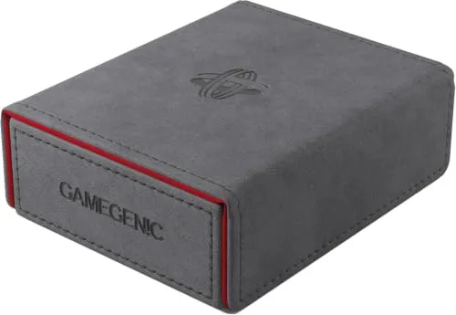 Gamegenic Token Keep Kartenbox Grau Rot 80 Karten