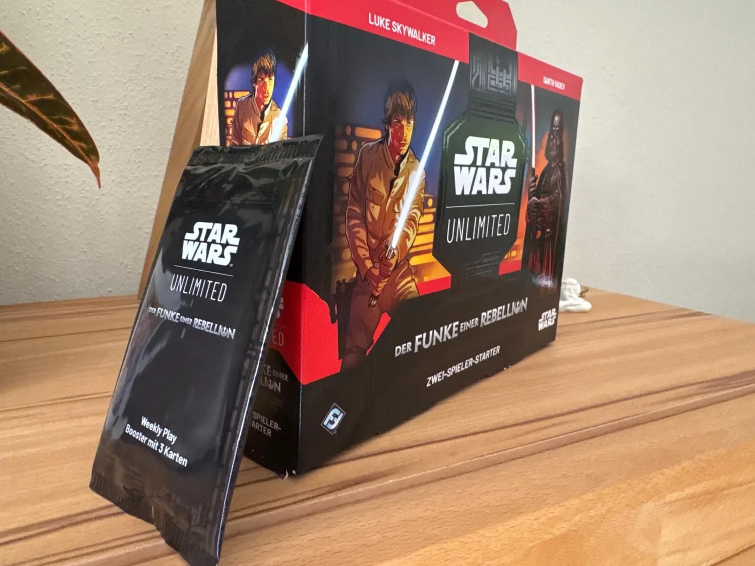Star Wars Unlimited Funke einer Rebellion Zwei-Spieler-Starter Kartenspiel Deutsch