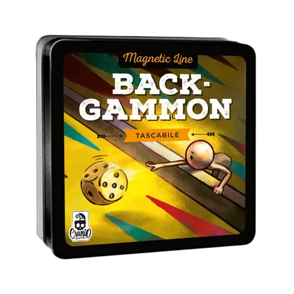 Cranio Magnetic Line Backgammon Reisespiel magnetisch