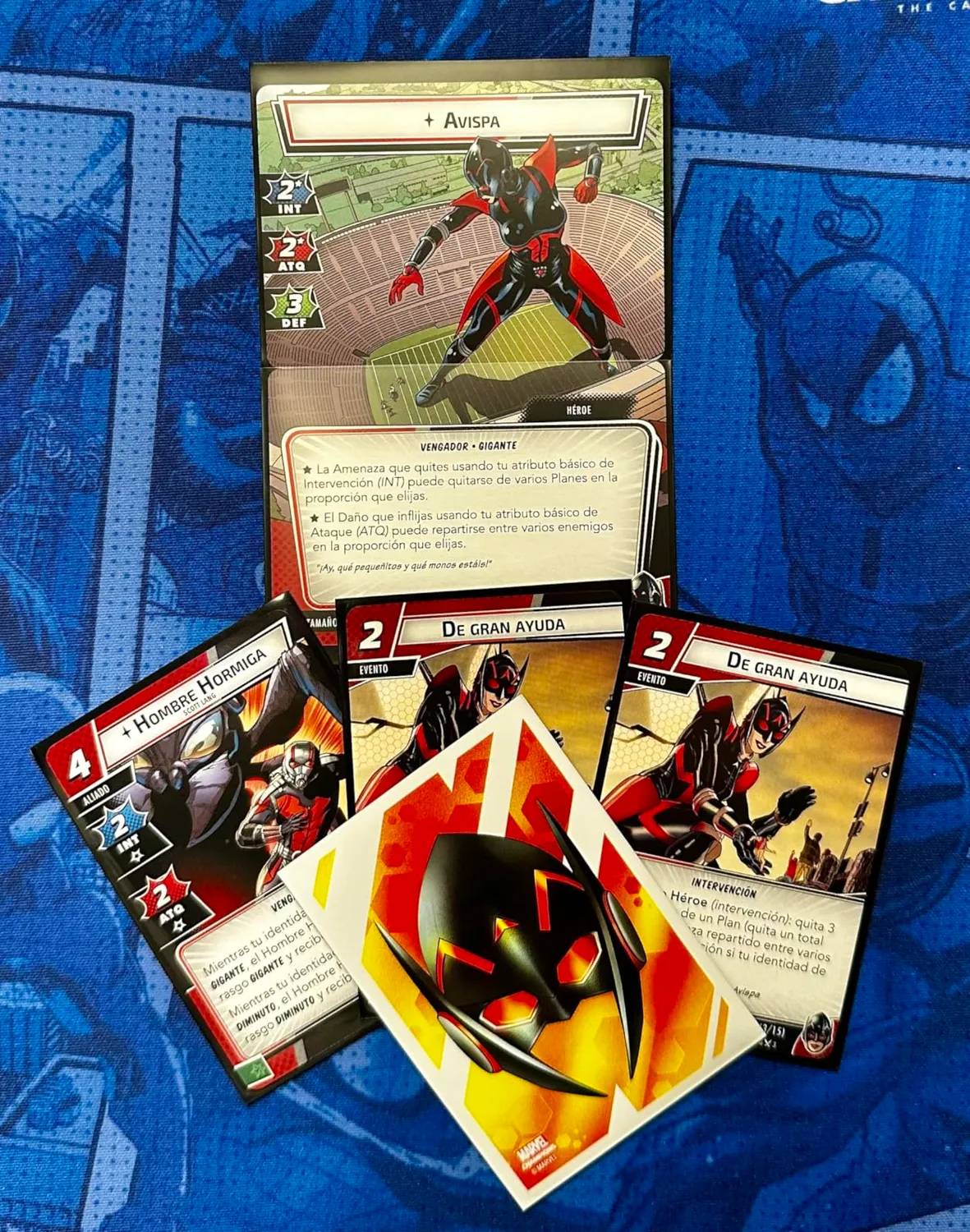 Gamegenic Marvel Champions Wasp Kartenhüllen 50 Stück
