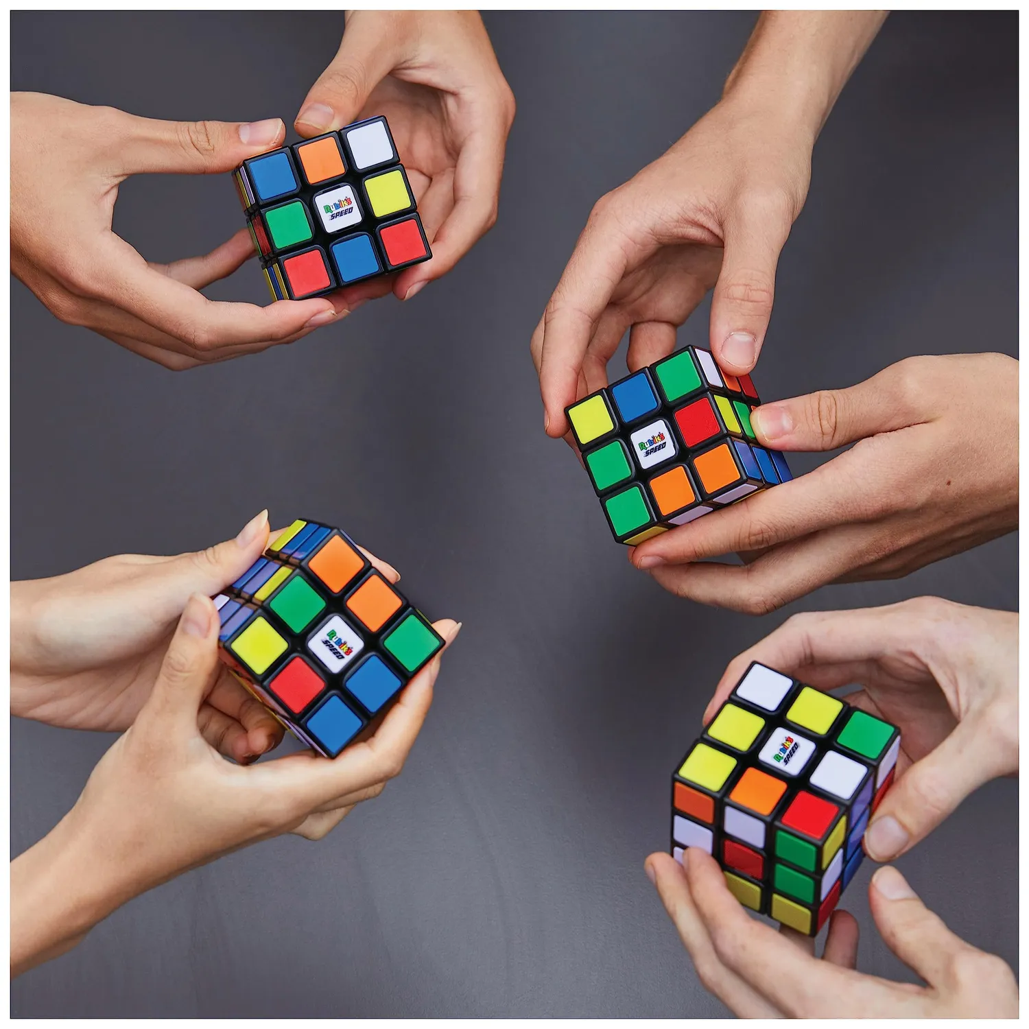 Rubik's Original 3x3 Zauberwürfel Klassik drehbar
