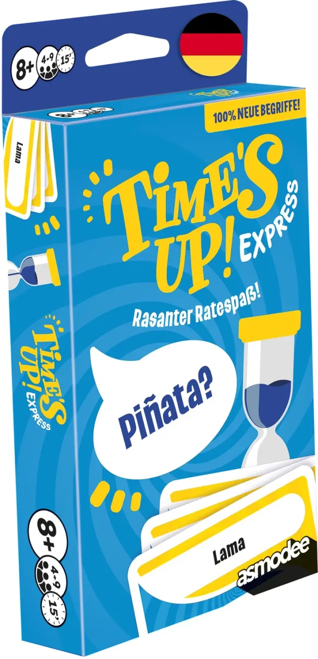 Time's Up Express Partyspiel Deutsch für Gruppen