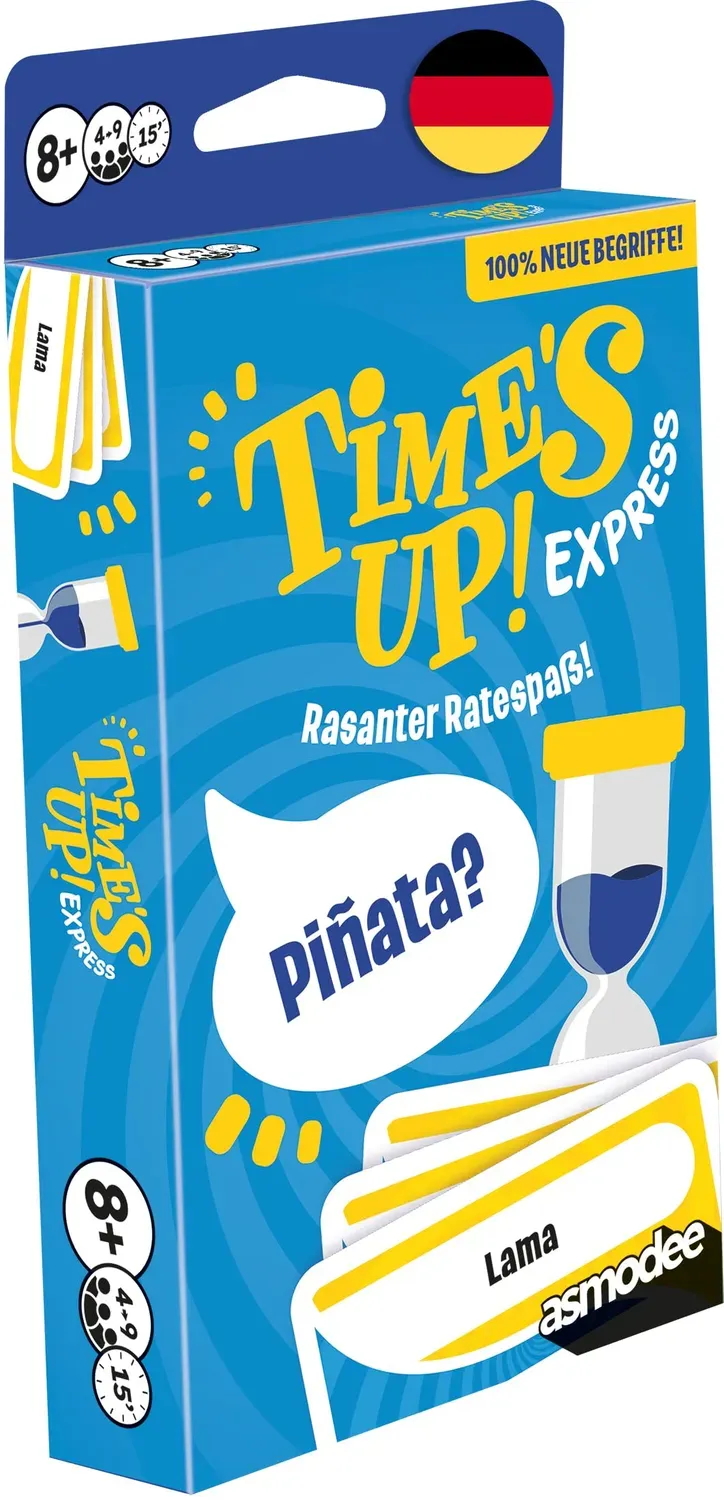 Time's Up Express Partyspiel Deutsch für Gruppen