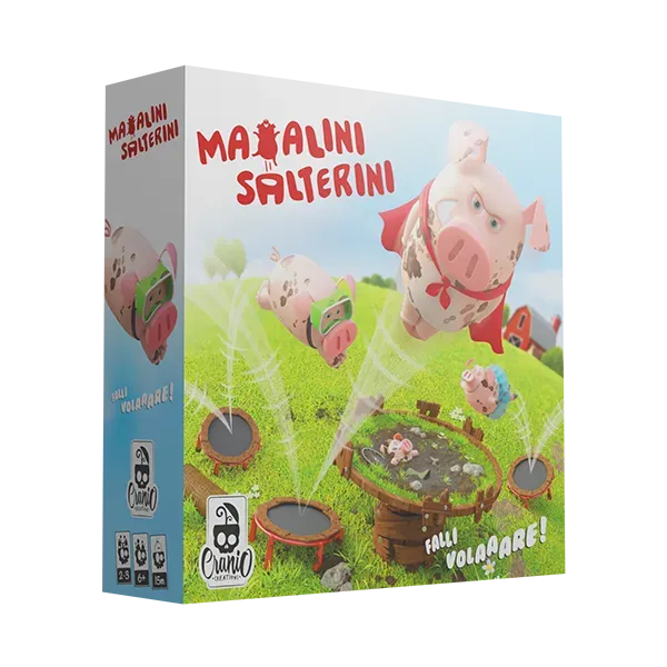 Cranio Maialini Salterini Hüpfspiel Kinderspiel