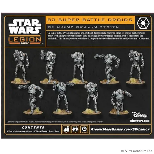 Asmodee Star Wars: Legion B2 Superkampfdroiden Korps-Erweiterung