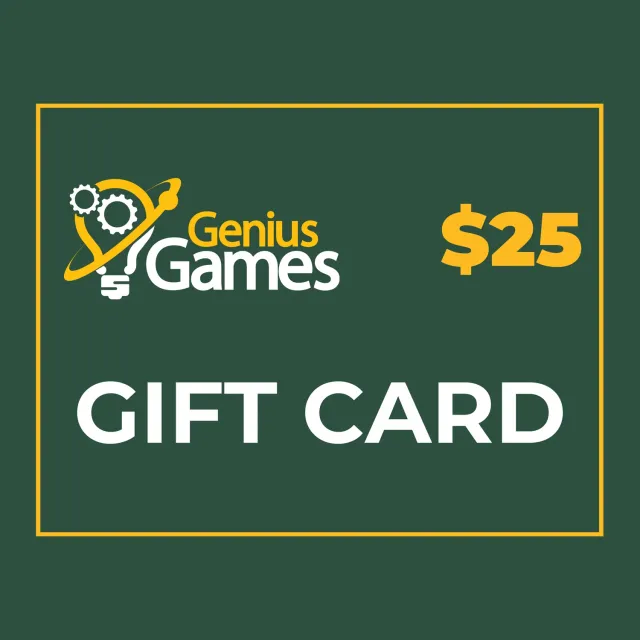Genius Games Digital Gift Card Geschenkkarte 25 Dollar Spiele