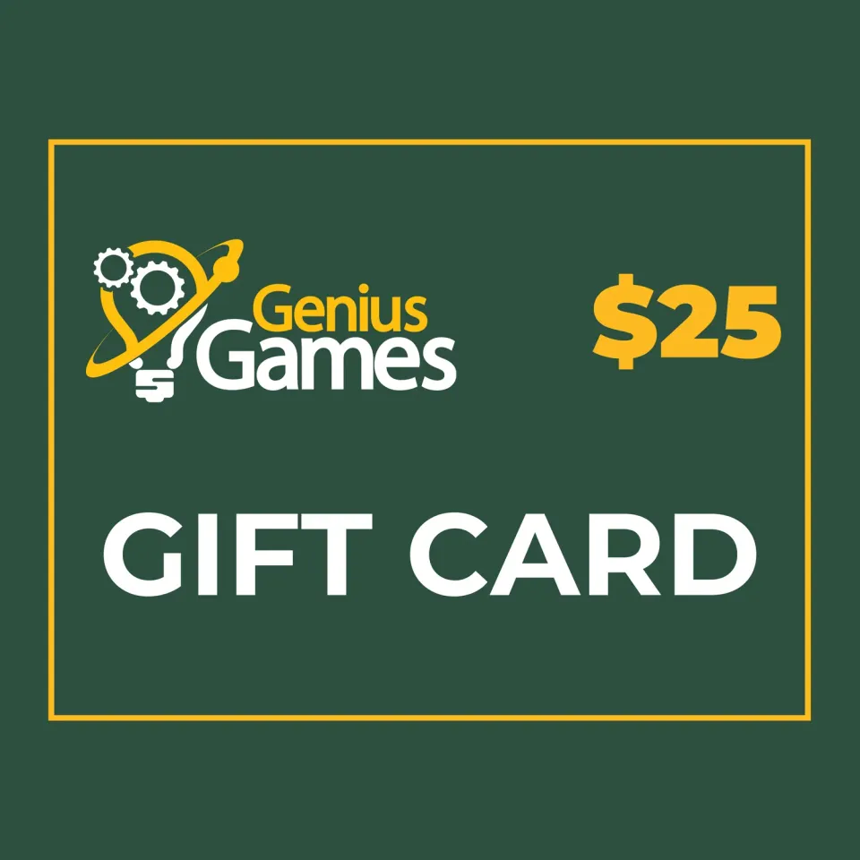 Genius Games Digital Gift Card Geschenkkarte 25 Dollar Spiele