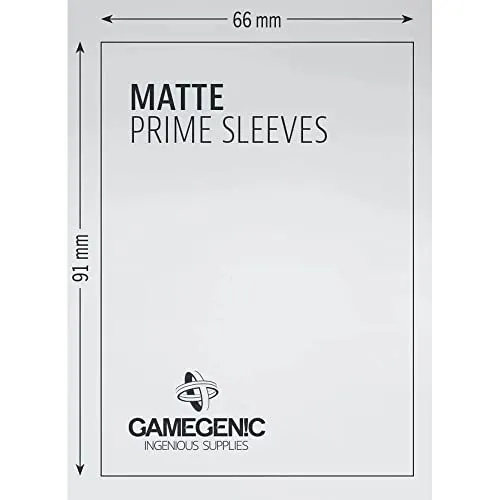 Gamegenic Matte Prime Kartenhüllen Pink 100 Stück matt