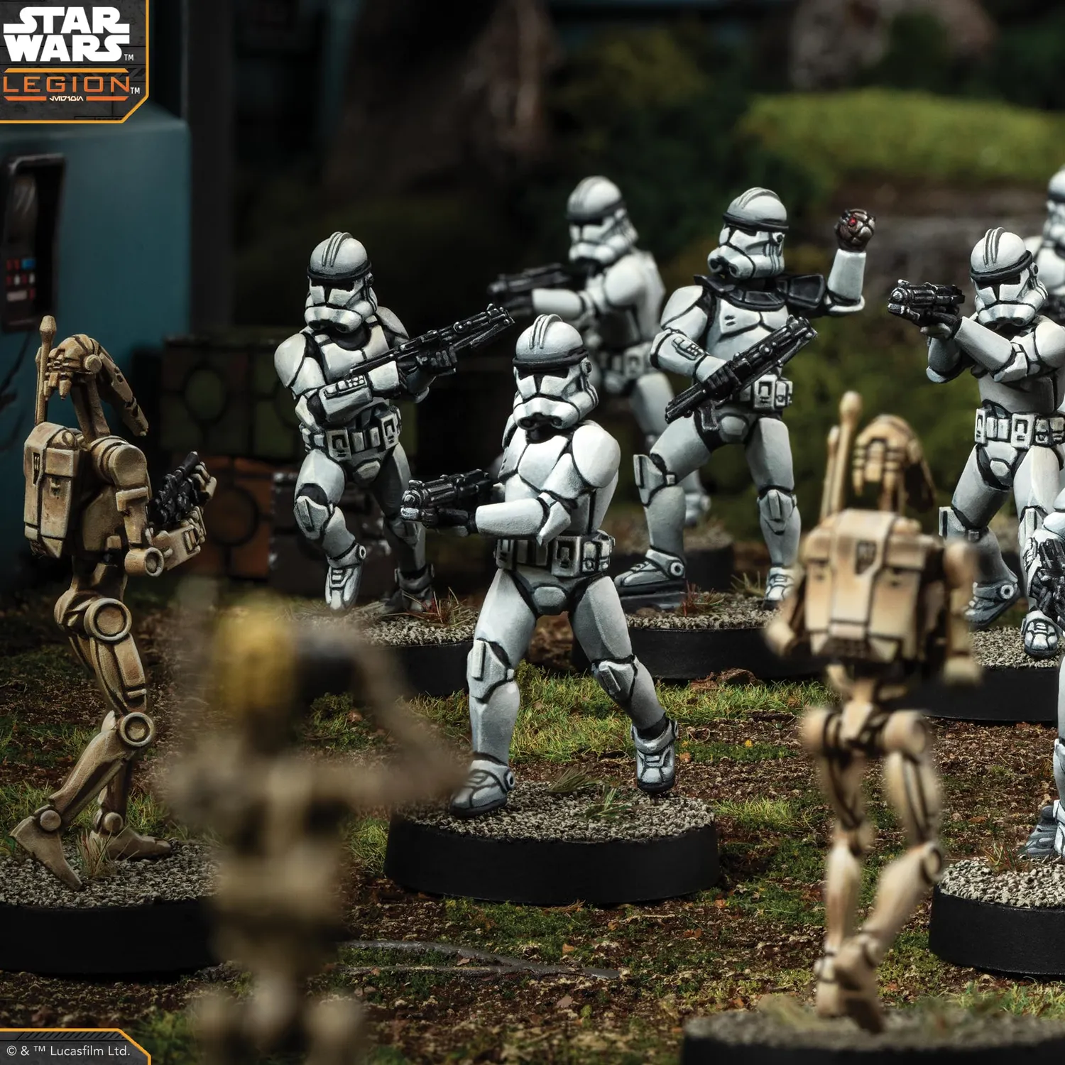Star Wars Legion Clone Trooper Infantry Tabletop-Erweiterung