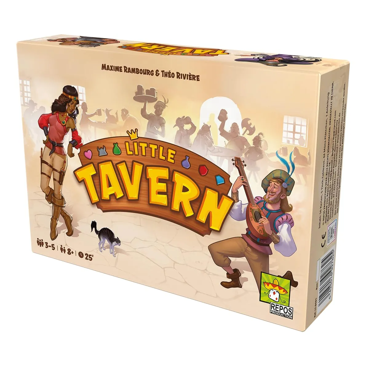 Repos Production Little Tavern Kartenspiel Deutsch Trinkgeld