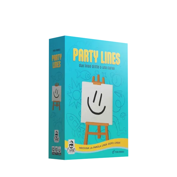 Cranio Party Lines Partyspiel kooperativ Zeichenspiel