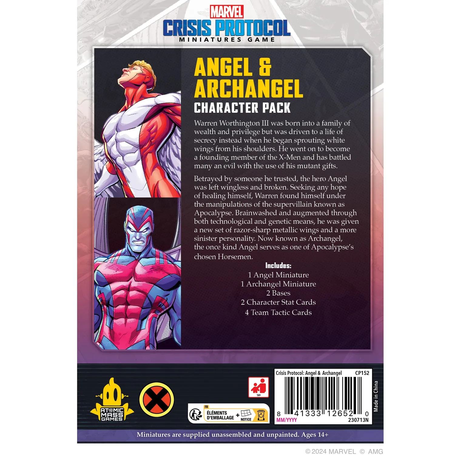 Marvel Crisis Protocol Angel & Archangel Character Pack deutsch