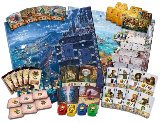 Cranio Arnak Gewundene Pfade Erweiterung Brettspiel