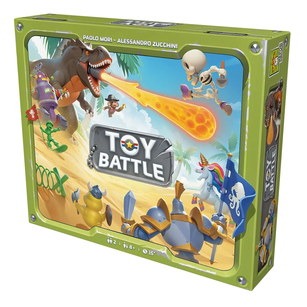 Asmodee Toy Battle Familienspiel 2 Spieler 8 Schlachtfelder