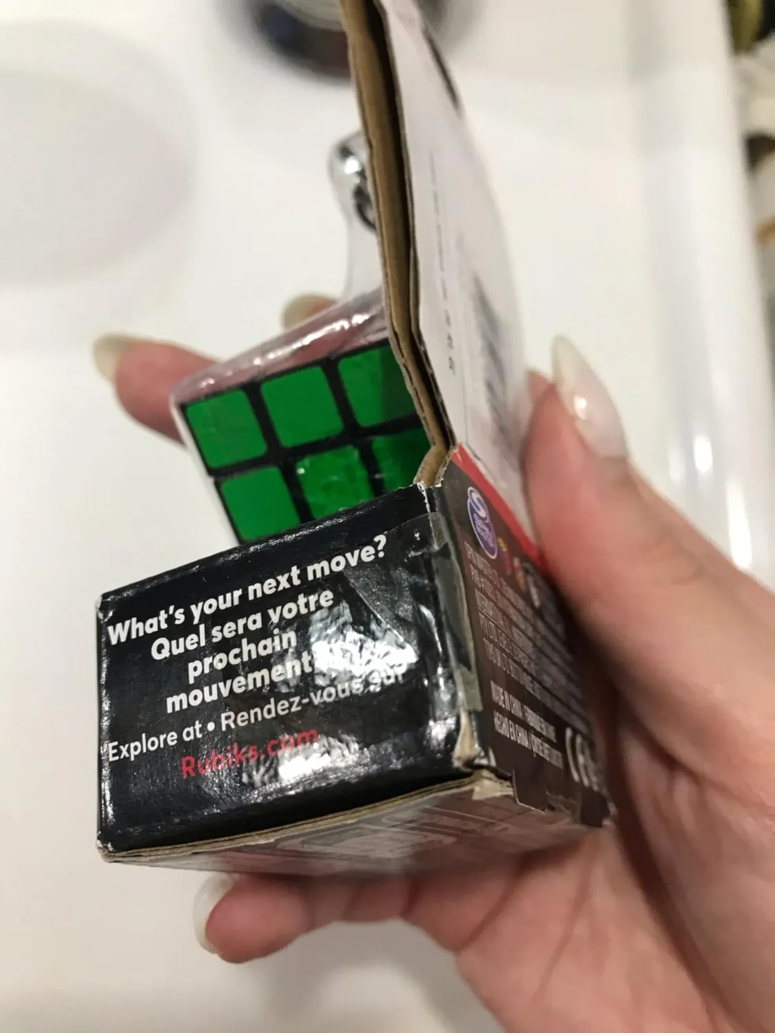 Rubik's 3x3 Zauberwürfel Mini Schlüsselanhänger