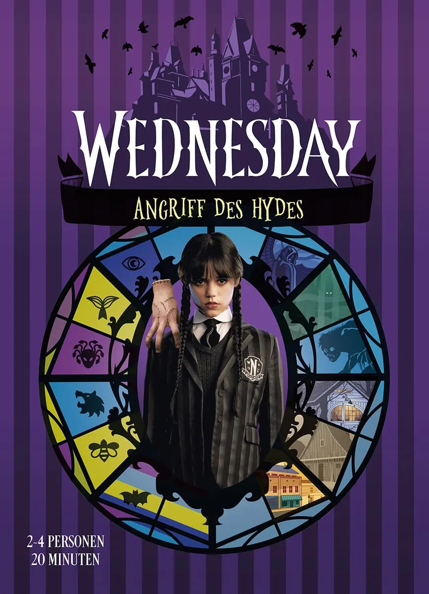 Asmodee Wednesday Strategisches Familienspiel Deutsch kooperativ