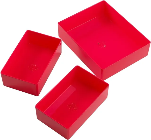 Gamegenic Token Silo Card Add-On Fächer Rot 3er-Set